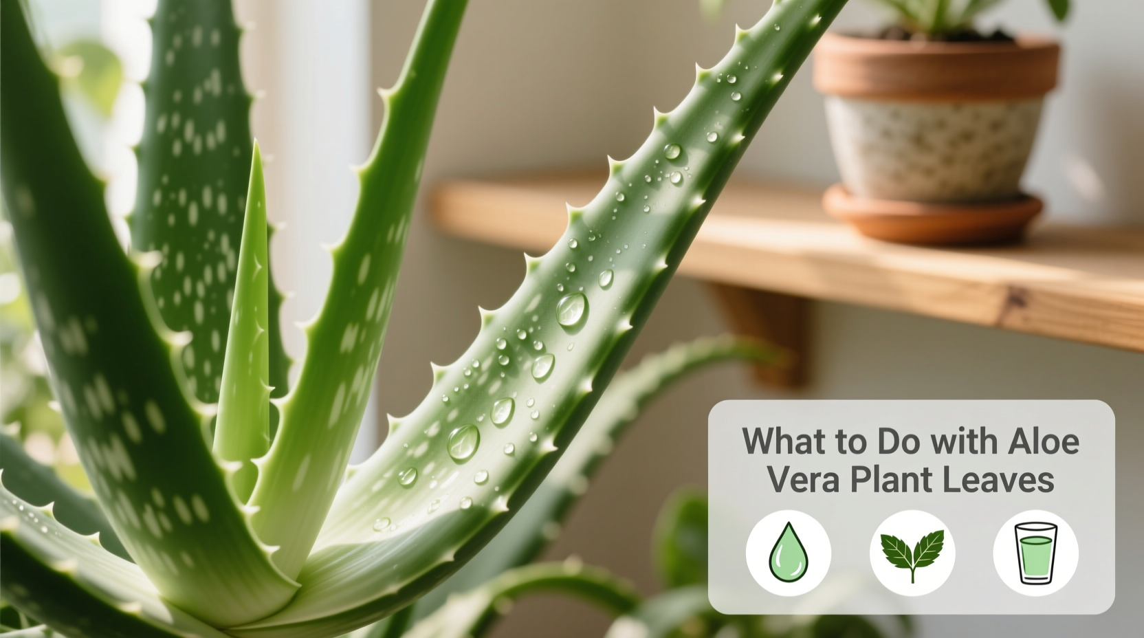 5 Uses for Aloe Vera Leaves | TheHomeSprouts