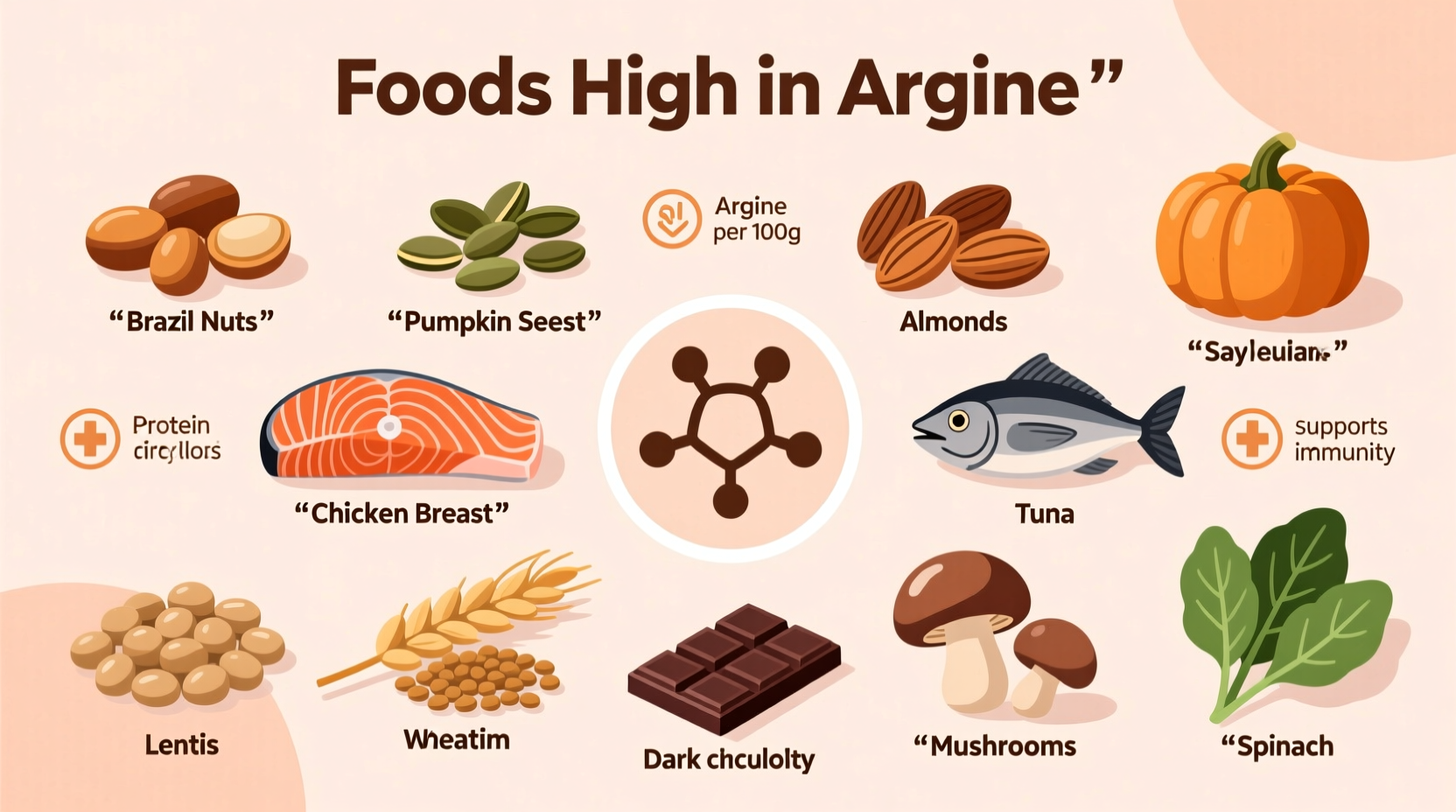 what foods are high in arginine