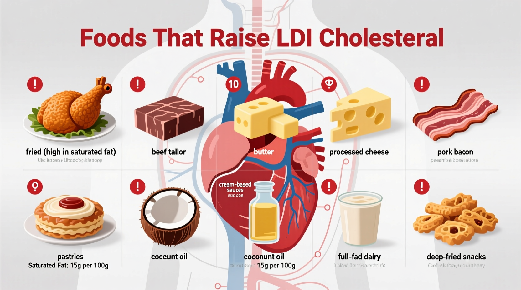 Foods That Raise Cholesterol: Science-Backed Facts