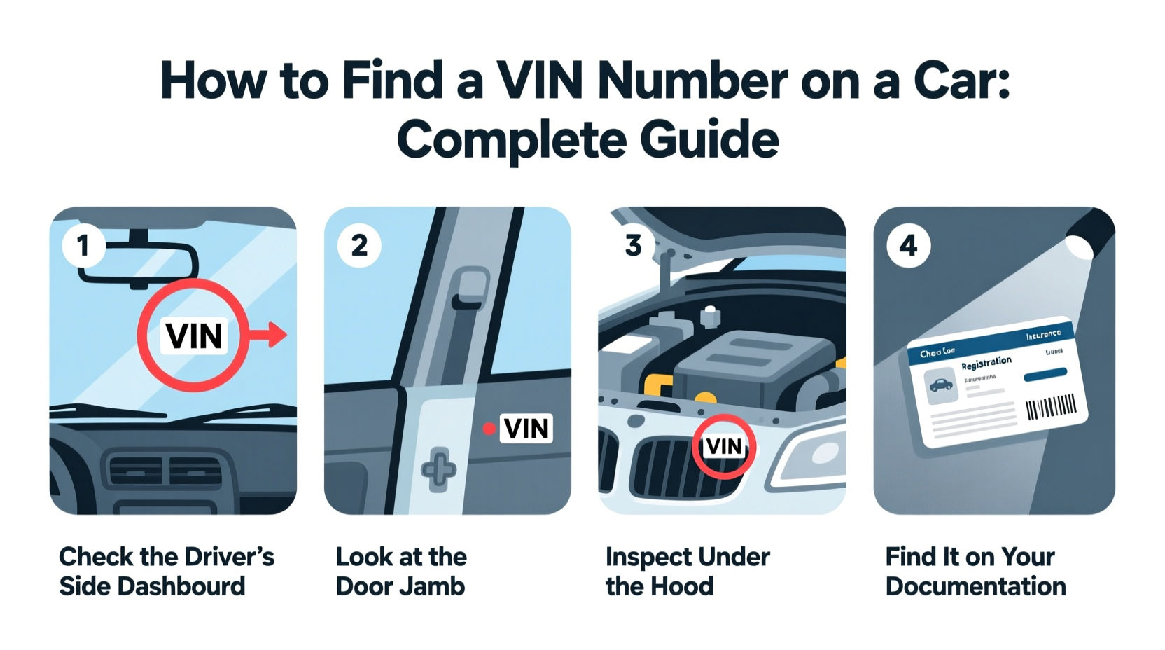 how to search a vin number on a car