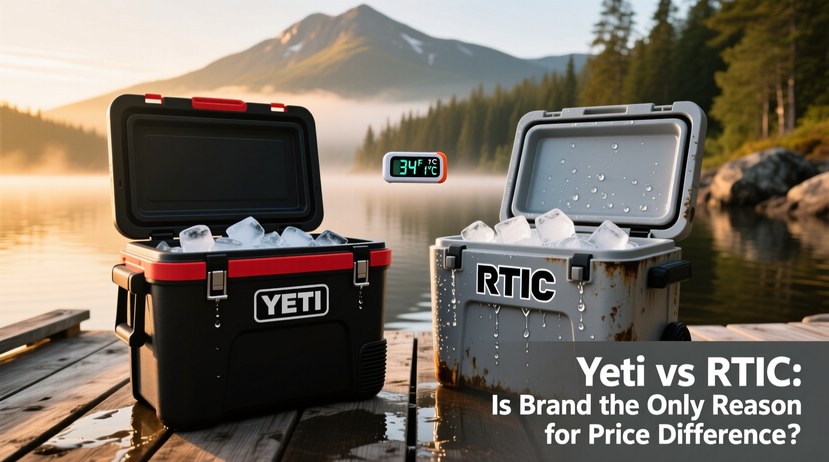 yeti cooler vs rtic is the yeti brand name the only reason for the price gap
