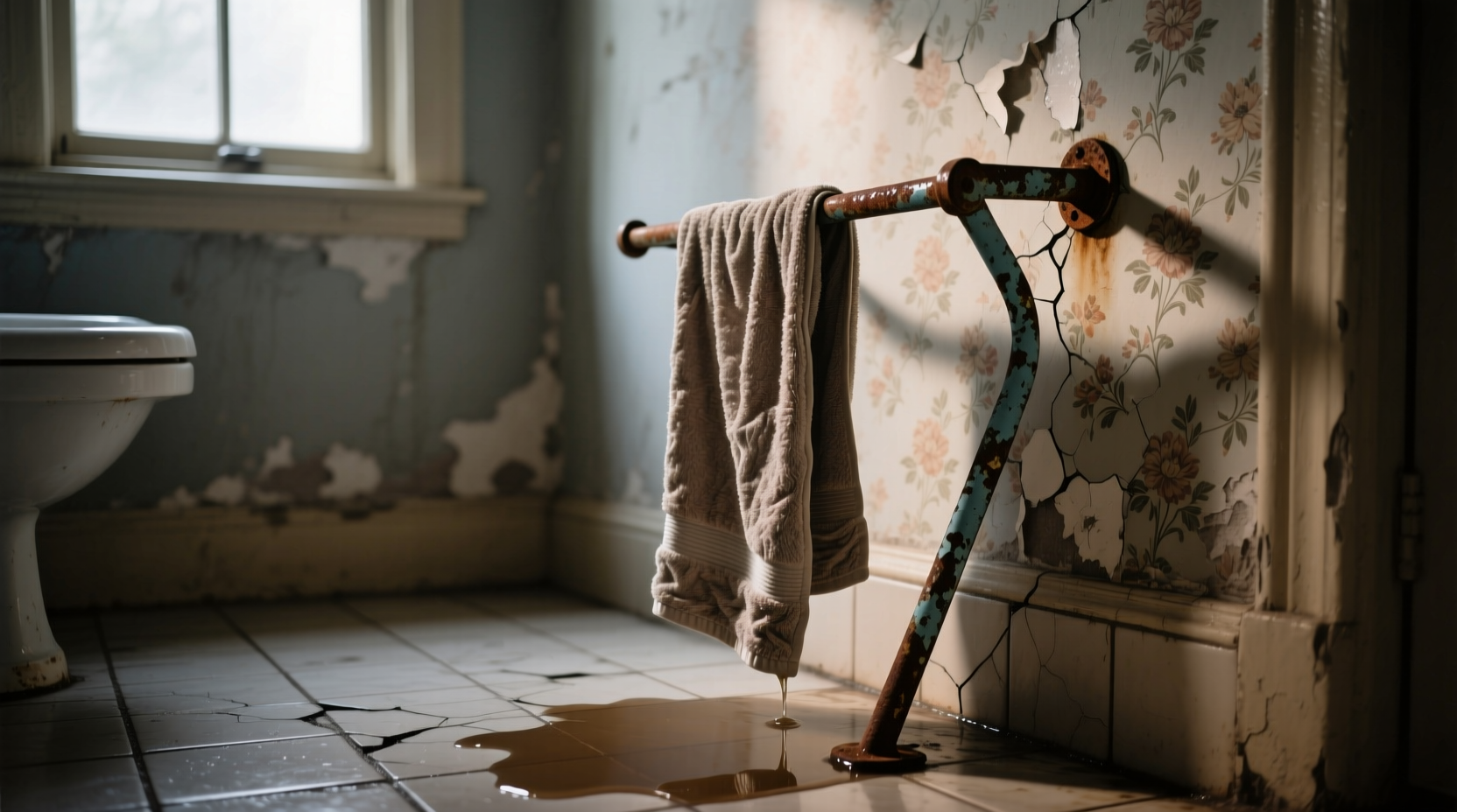 the worst spot to hang your bath towel