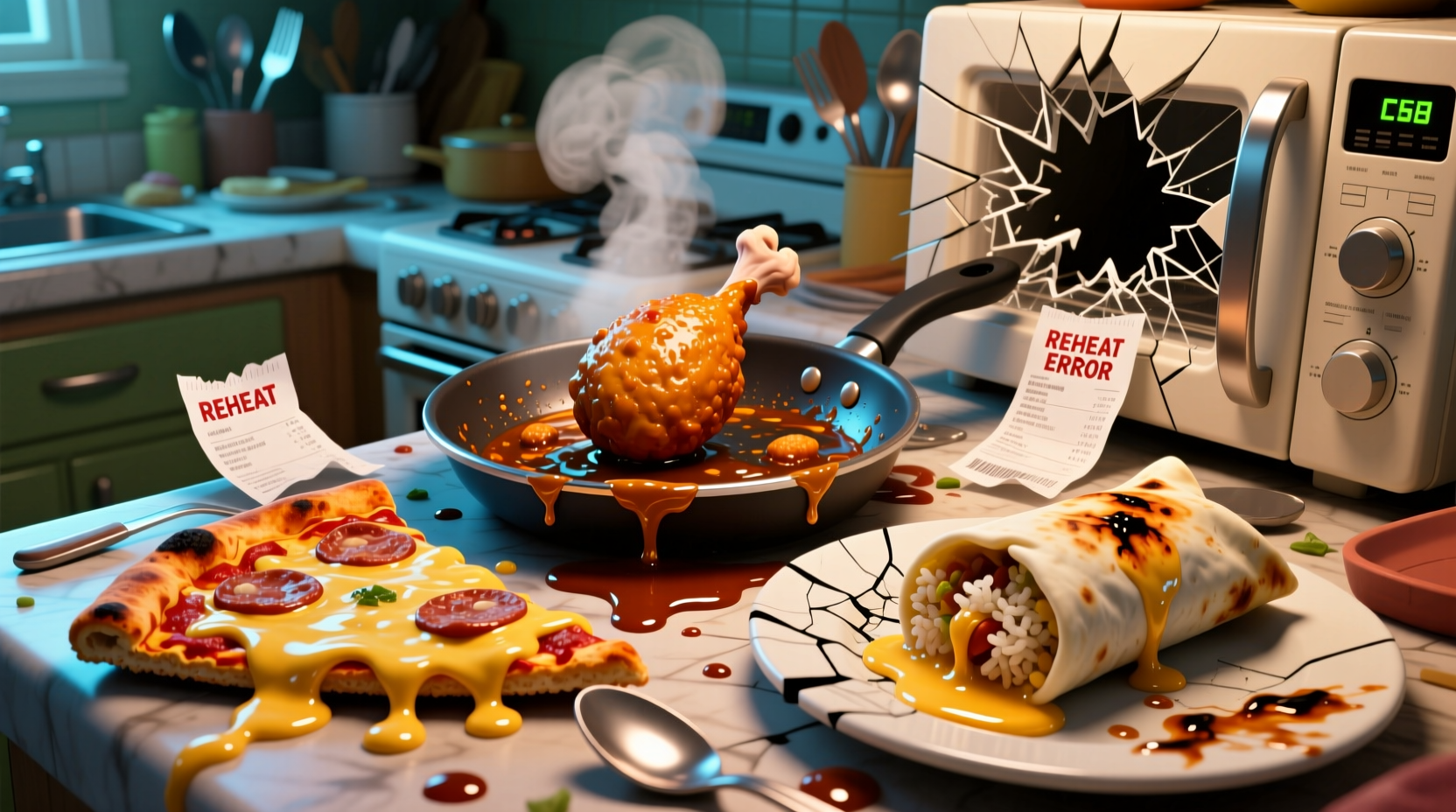 foods youre reheating all wrong