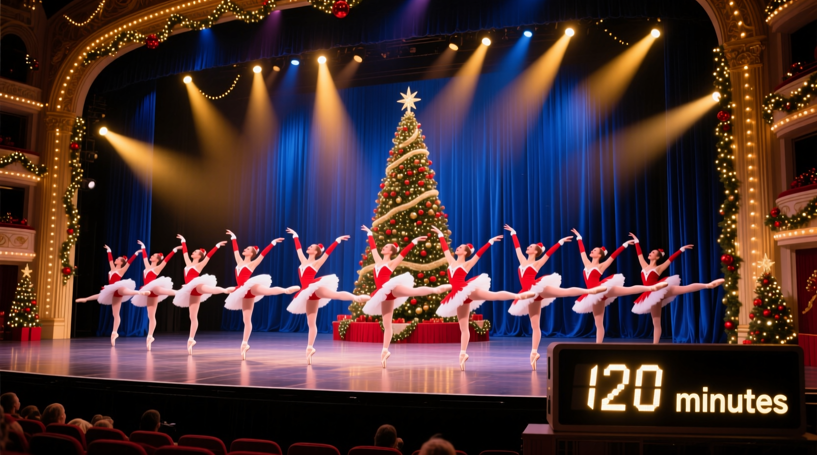 how long is the rockettes christmas show