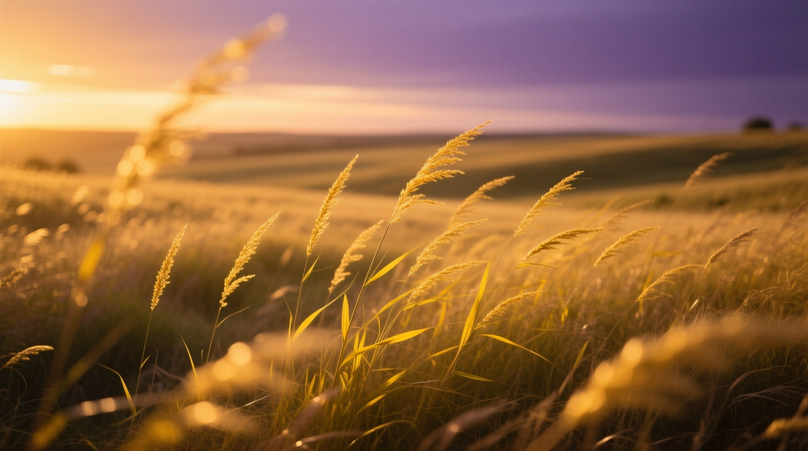 yellow ornamental grasses