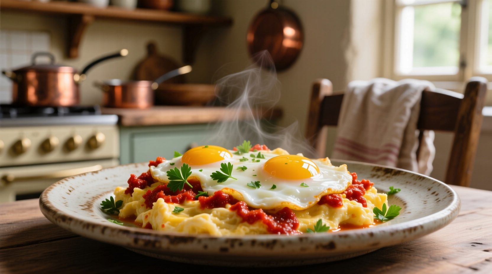 nduja scrambled eggs