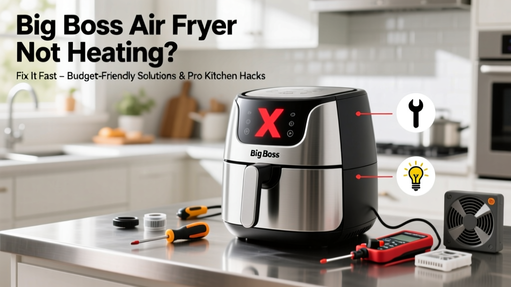 Big Boss Air Fryer Not Heating? Fix It Fast (Budget Guide)
