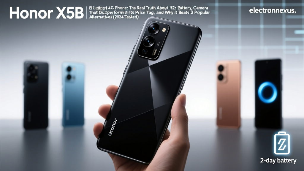 Honor X5B Budget 4G Phone: The Real Truth About Its 2-Day Battery, Camera That Outperforms Its Price Tag, and Why It Beats 3 Popular Alternatives (2024 Tested)
