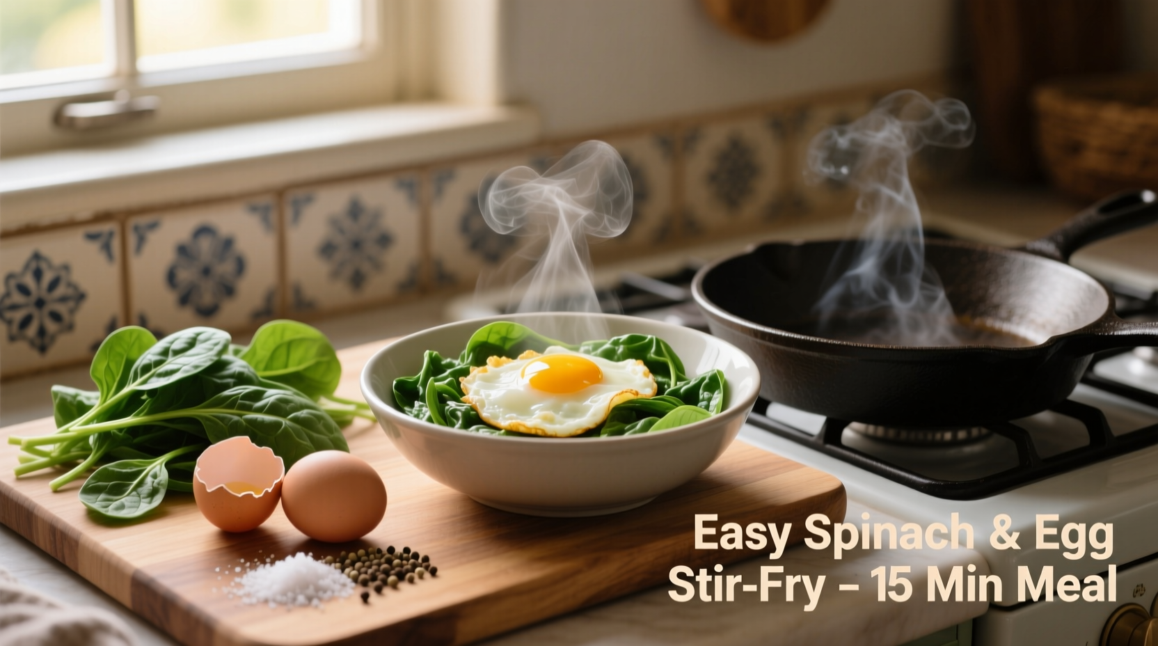 spinach and egg recipes simple cooking methods