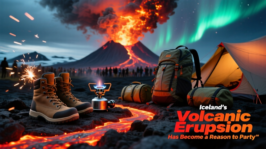 Iceland’s Volcanic Eruption Has Become a Reason to Party: How Adventure Travelers Are Turning Lava Flows Into Festival Grounds