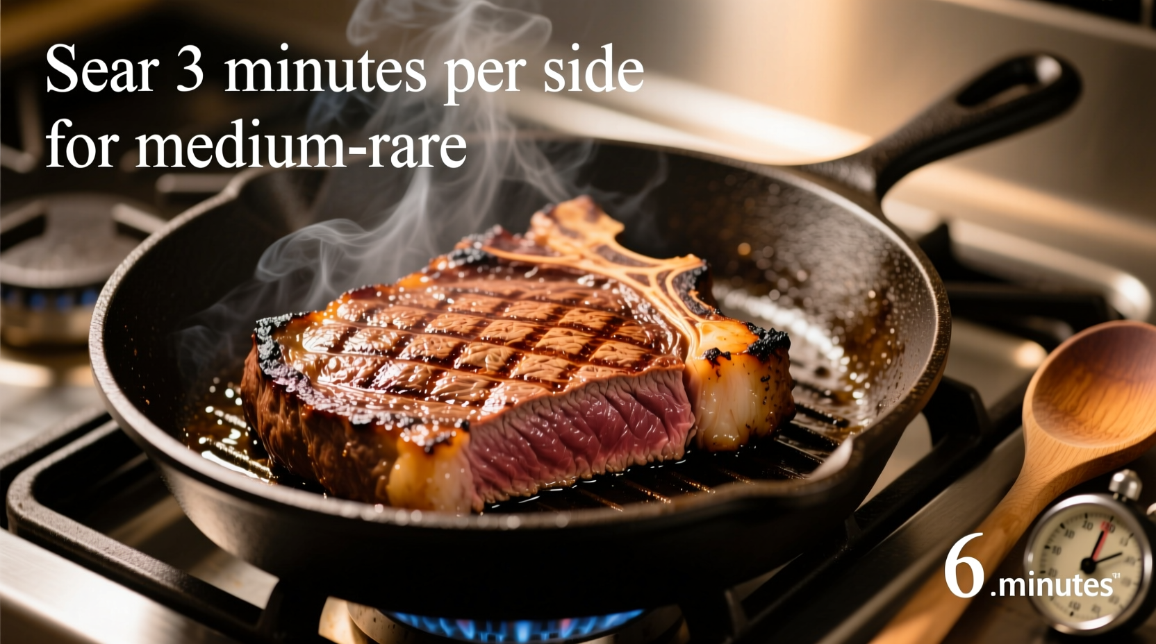 how long to cook sirloin steak on stove