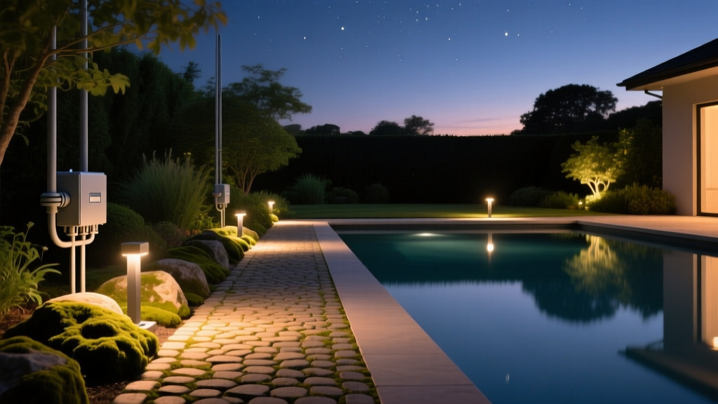 Why Pool Perimeter Lighting Requires 12V AC, Not DC