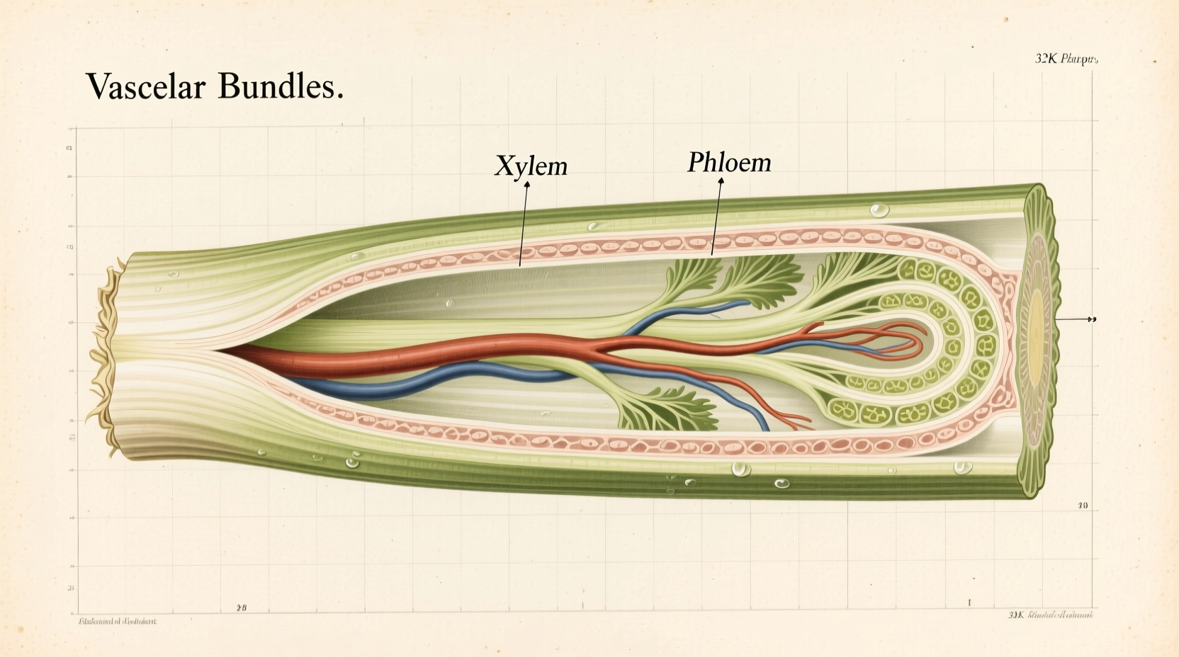 understanding the structure of a celery stalk