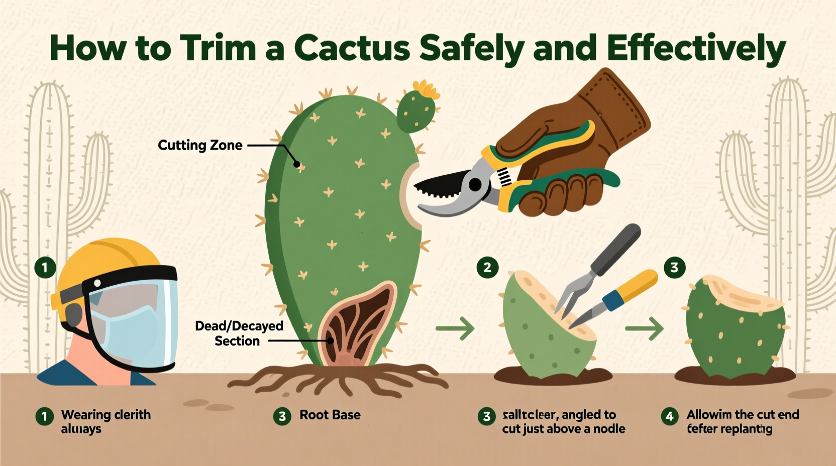5 Steps to Trim Cacti Safely | TheHomeSprouts