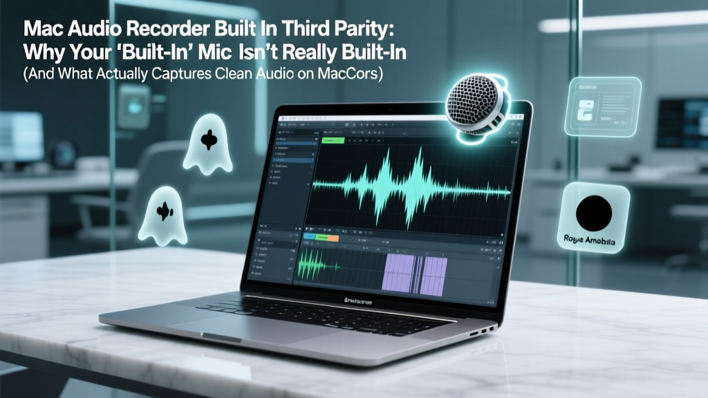 Mac Audio Recorder Built In Third Party: Why Your 'Built-In' Mic Isn’t Really Built-In (And What Actually Captures Clean Audio on macOS)