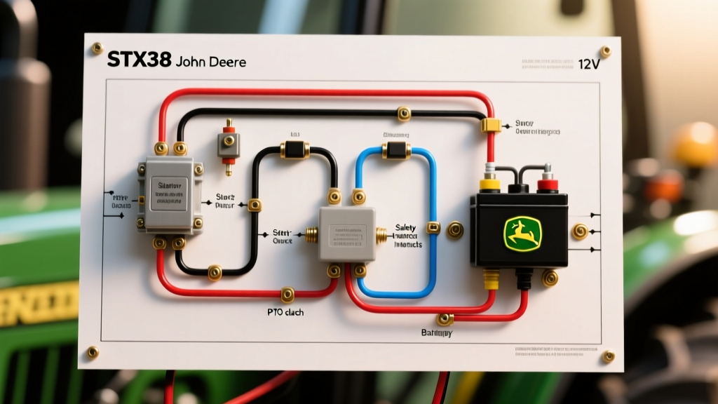 Wiring Diagram for STX38 John Deere: Complete 12V Circuit Guide