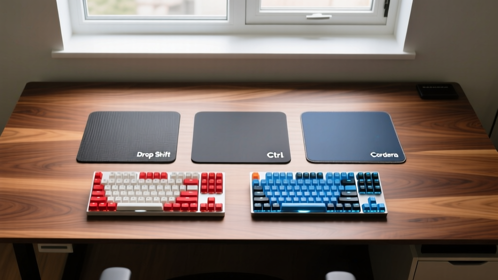 Drop Deskmats Head-to-Head: Shift vs Ctrl vs Cordura