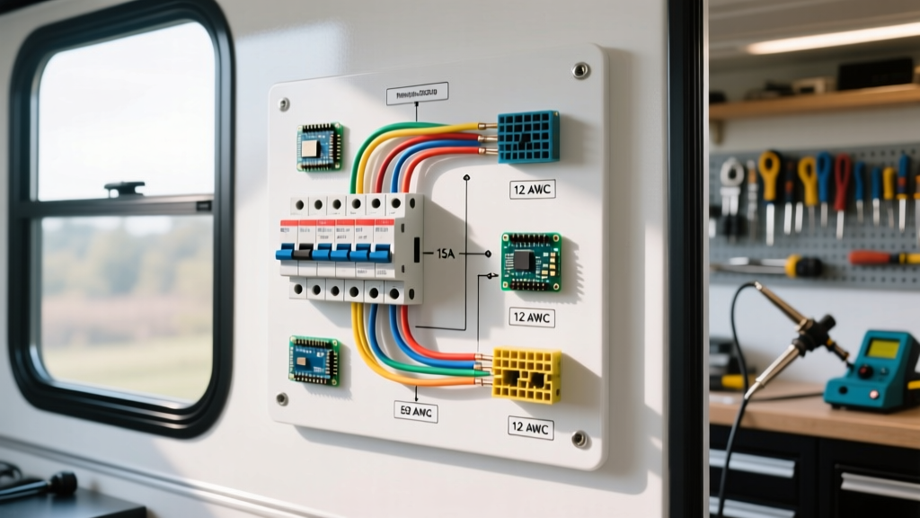 How to Read an RV Electrical Wiring Diagram for Panels and Breakers