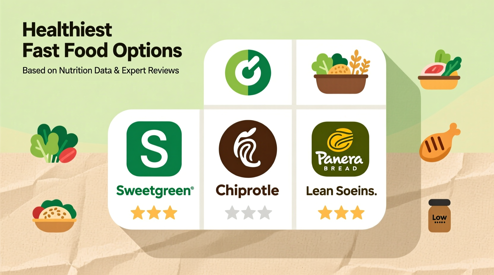 Sweetgreen: The Healthiest Fast Food Restaurant Revealed
