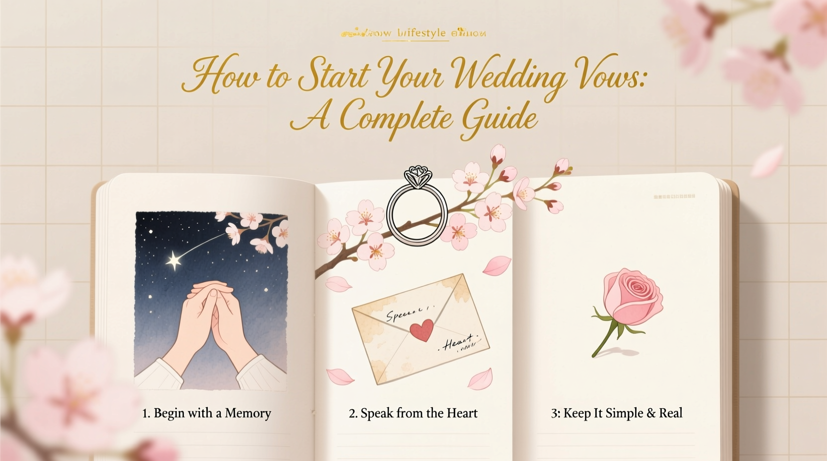 how to start your wedding vows