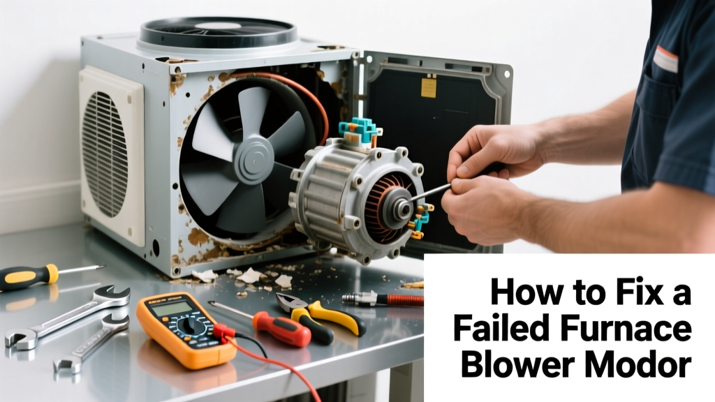 How to Fix a Failed Furnace Blower Motor