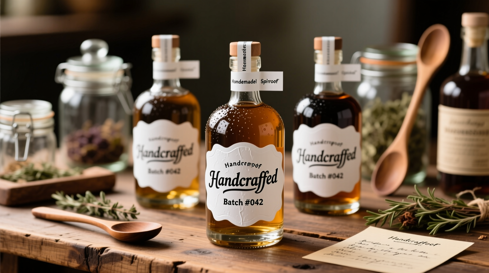 how to label homemade spirits like a pro using waterproof stickers