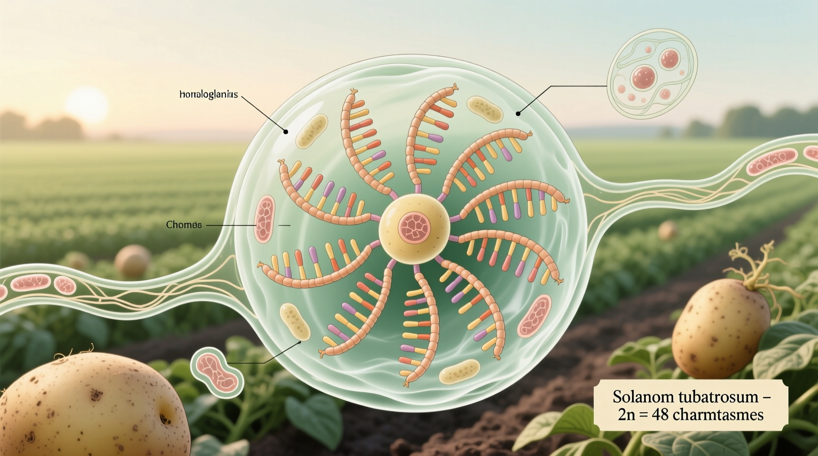 Potato Chromosome Count: 48 Explained (Tetraploid Structure)
