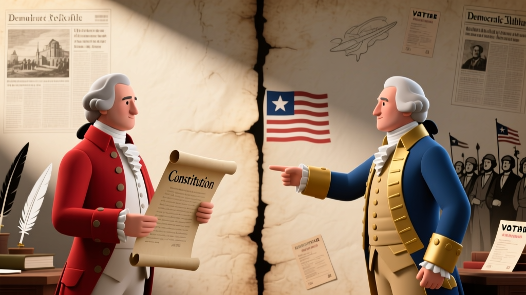 First Political Parties in America: Hamilton vs. Jefferson