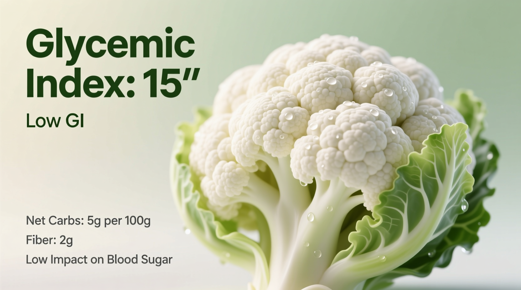 Cauliflower Glycemic Index: 15 and Why It Matters