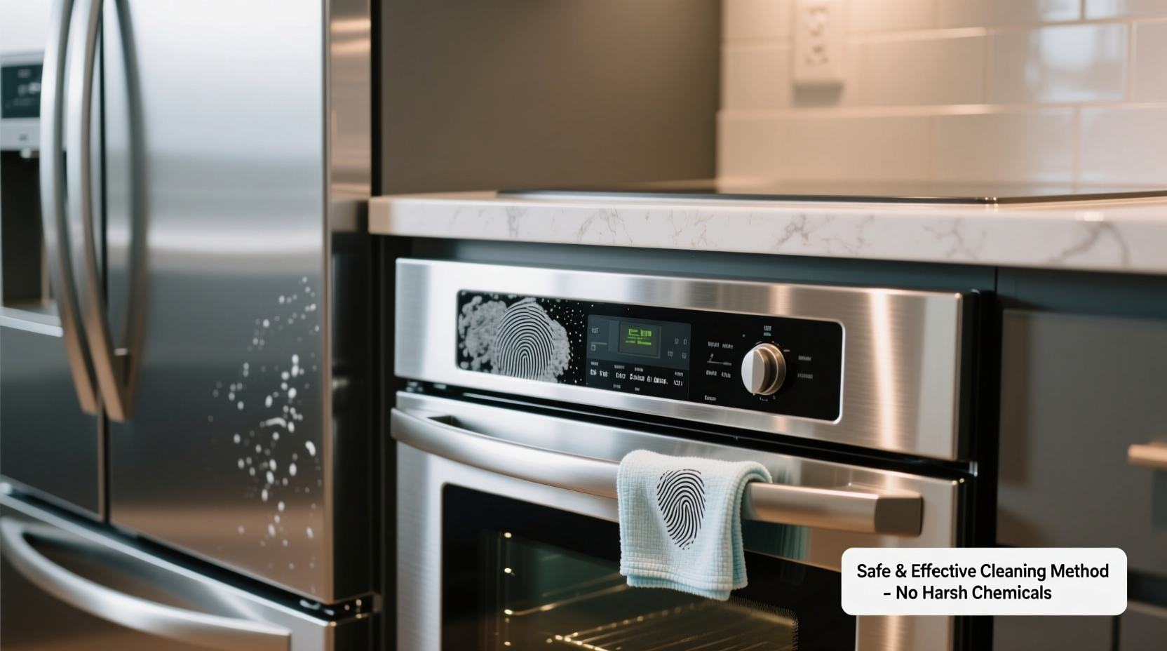how to restore shine to dull stainless steel appliances safely