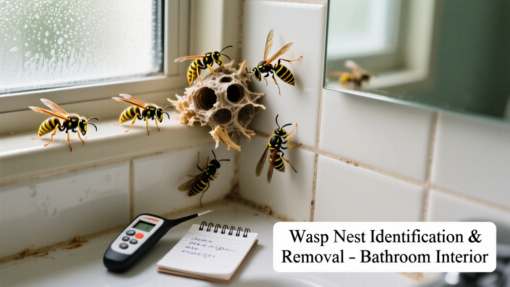 Wasps in Bathroom: Identification and Removal Guide