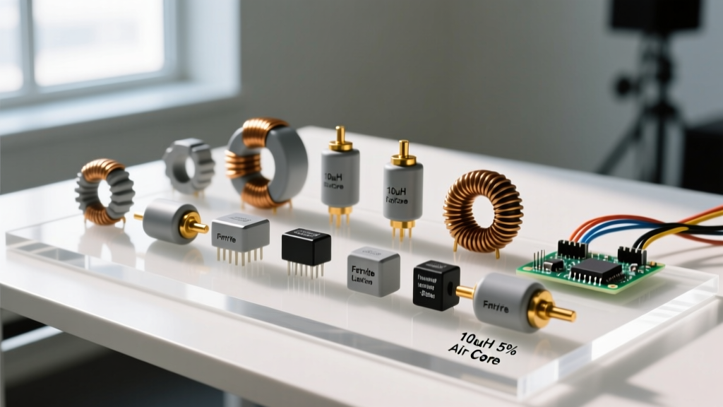 Inductor System Selection: Core Types, Markings, and Substitution Rules