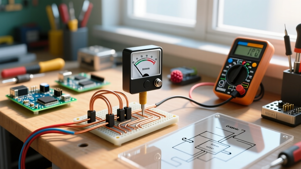How to Read and Wire an Ammeter in a Circuit Diagram