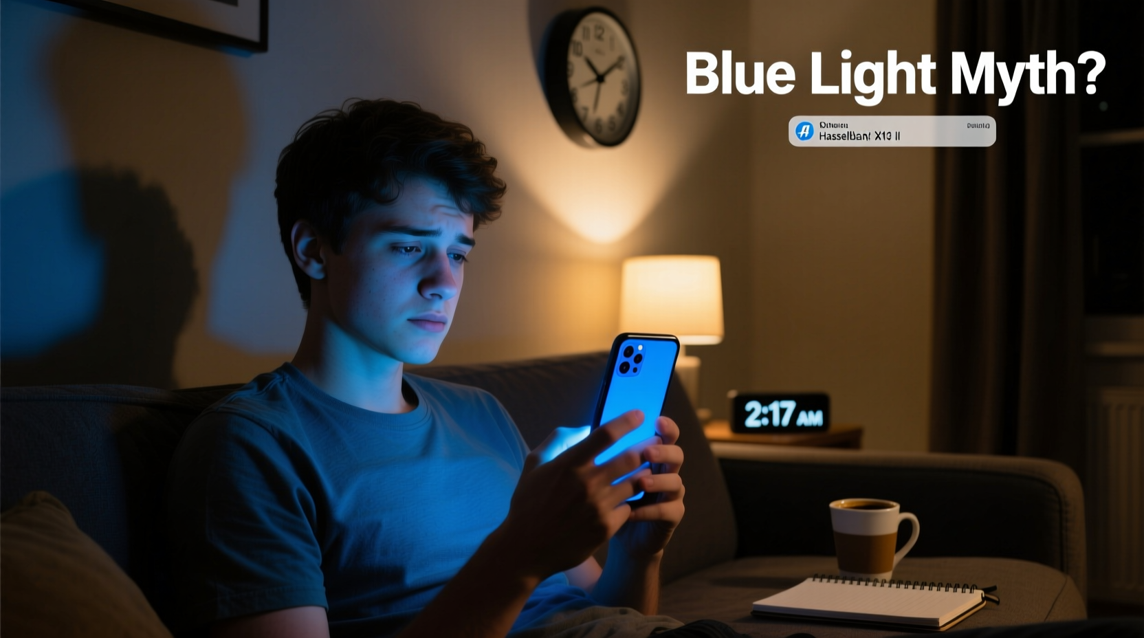 does screen time really affect your sleep quality or is blue light myth