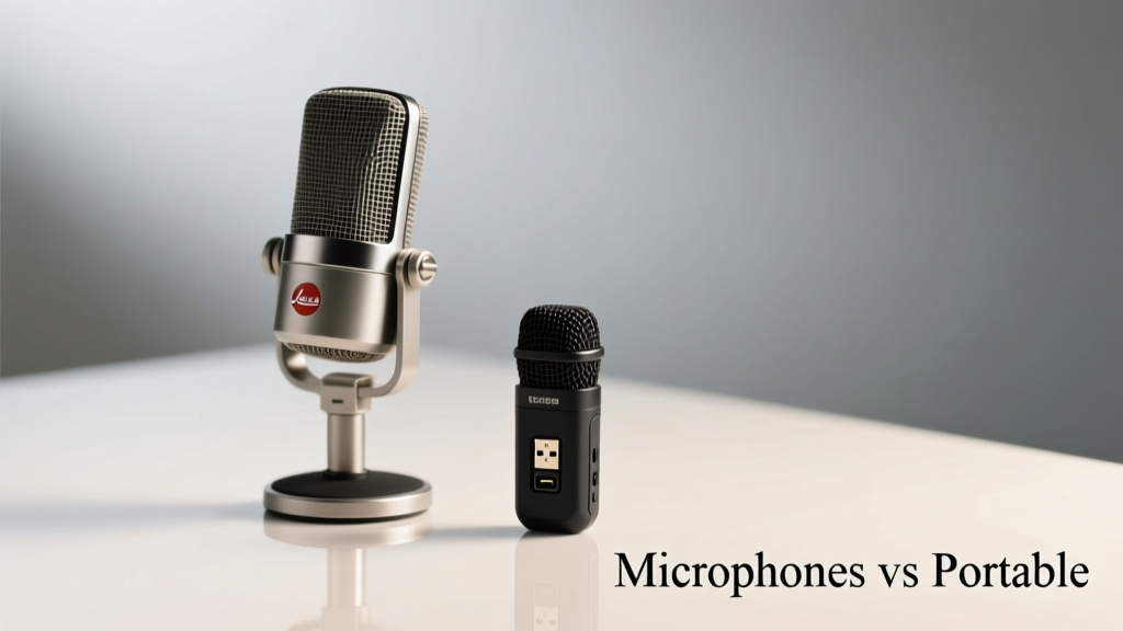 Microphones vs Portable Recorders: Precision, Workflow, and Real-World Tradeoffs in Field Audio