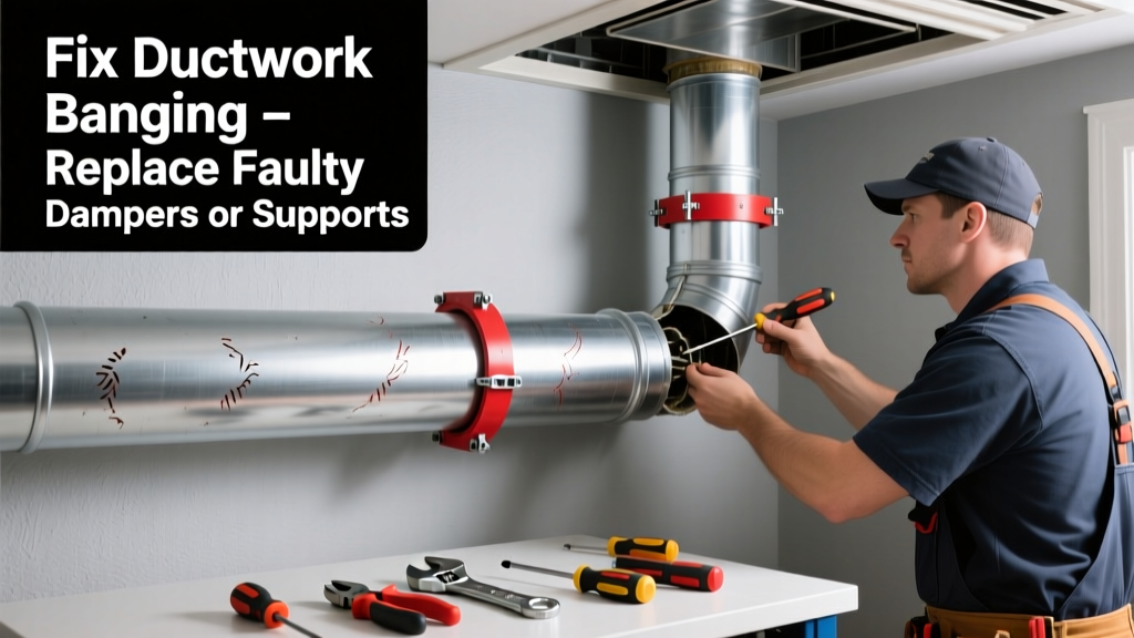 Fix Ductwork Banging: Replace Faulty Dampers or Supports