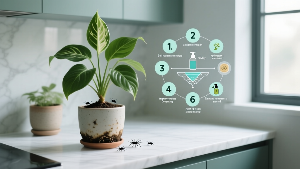 Gnats on Indoor Plants Not Growing: Fix Root Stress