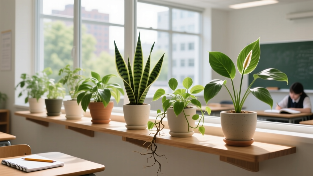 Houseplants for School Air Quality (2026)