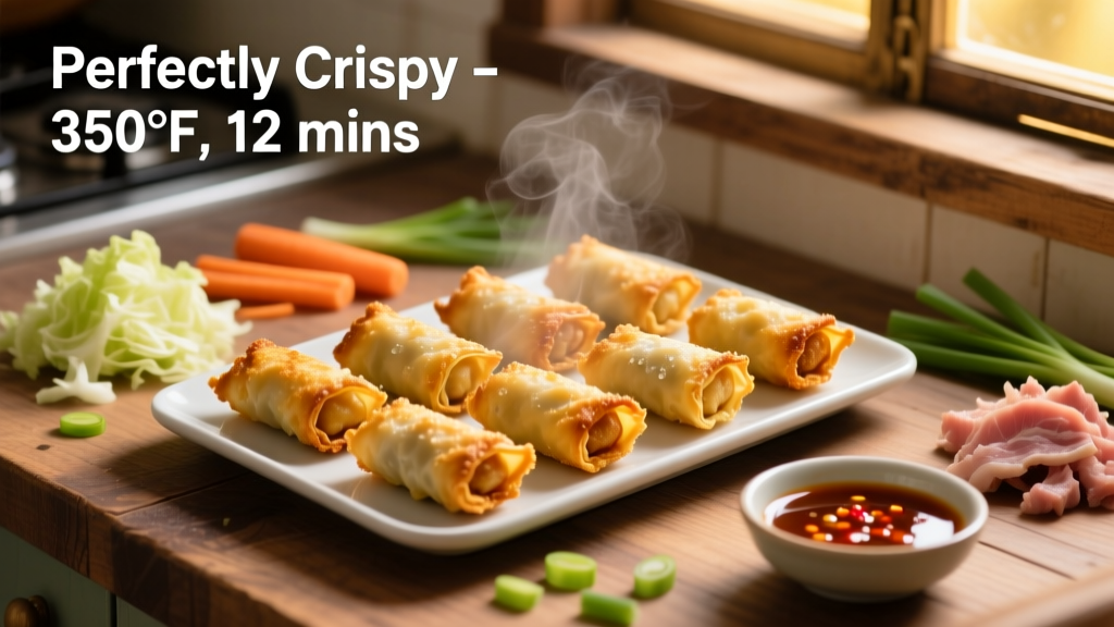 Perfect Air Fryer Mini Egg Rolls: Crispy & Budget-Friendly
