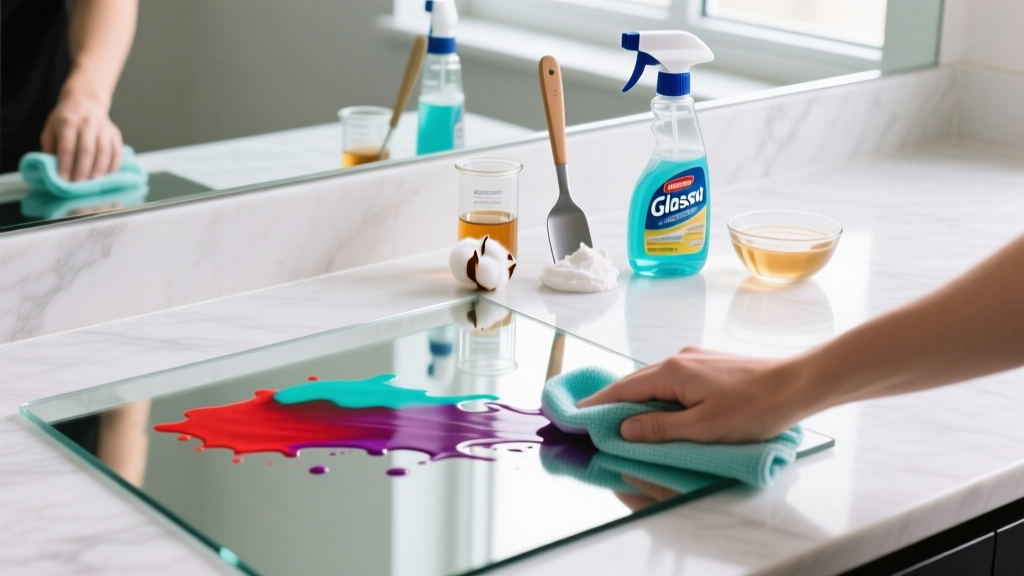 Tested: How to Get Food Coloring Out of Mirror Fast