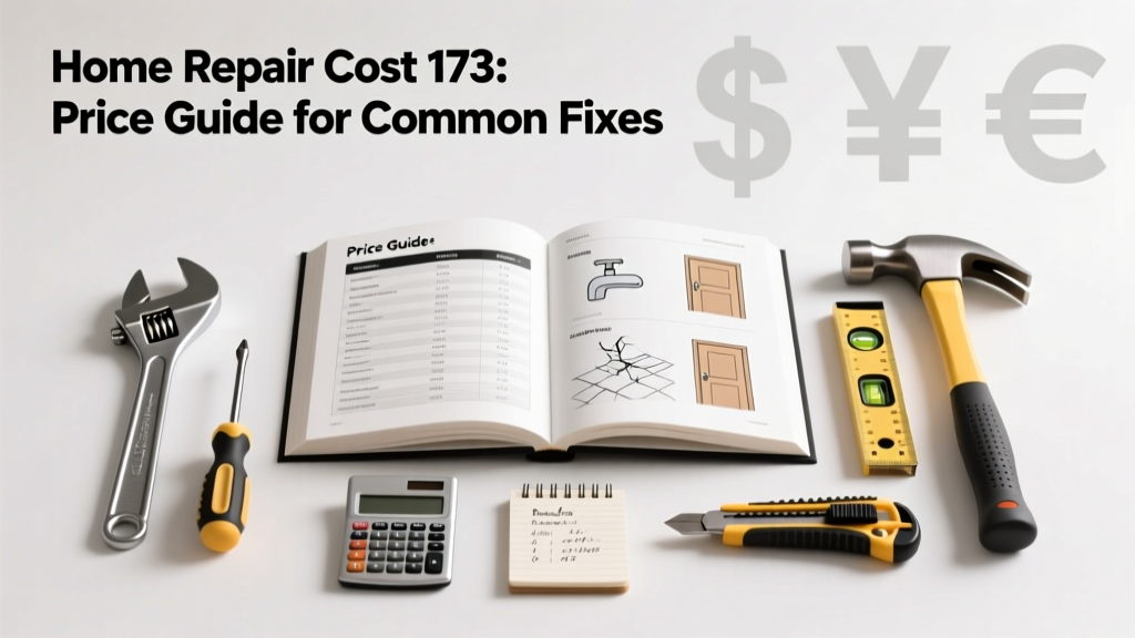Home Repair Cost 173: Price Guide for Common Fixes