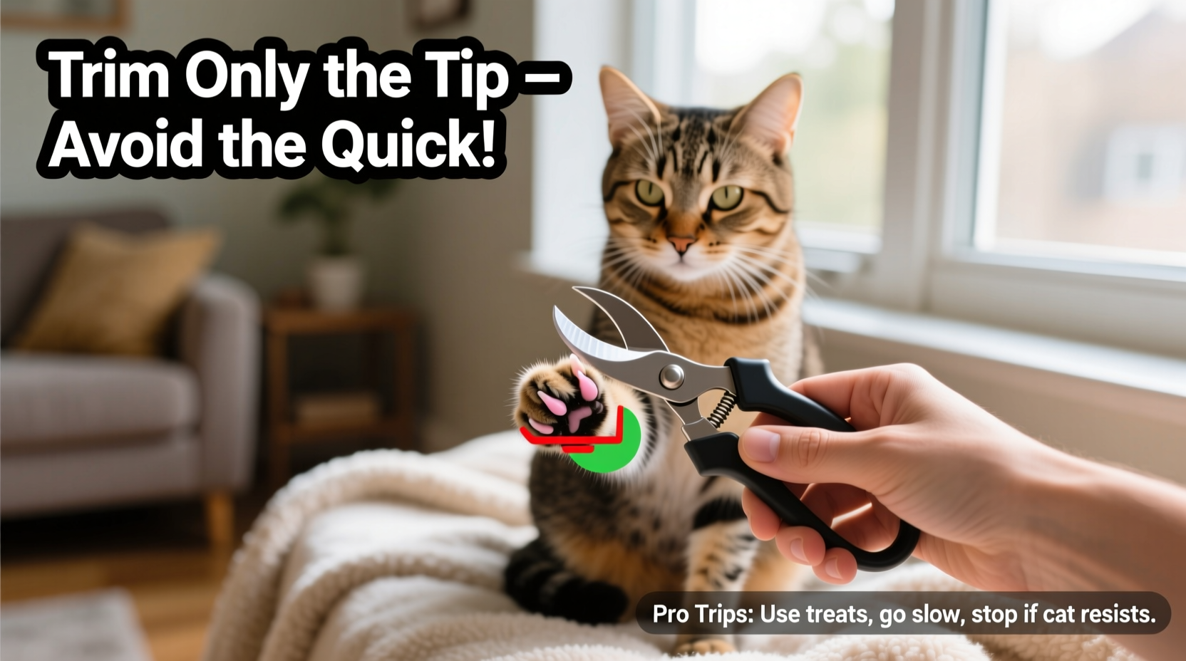 how to trim a cats claws at home without getting scratched a survival guide