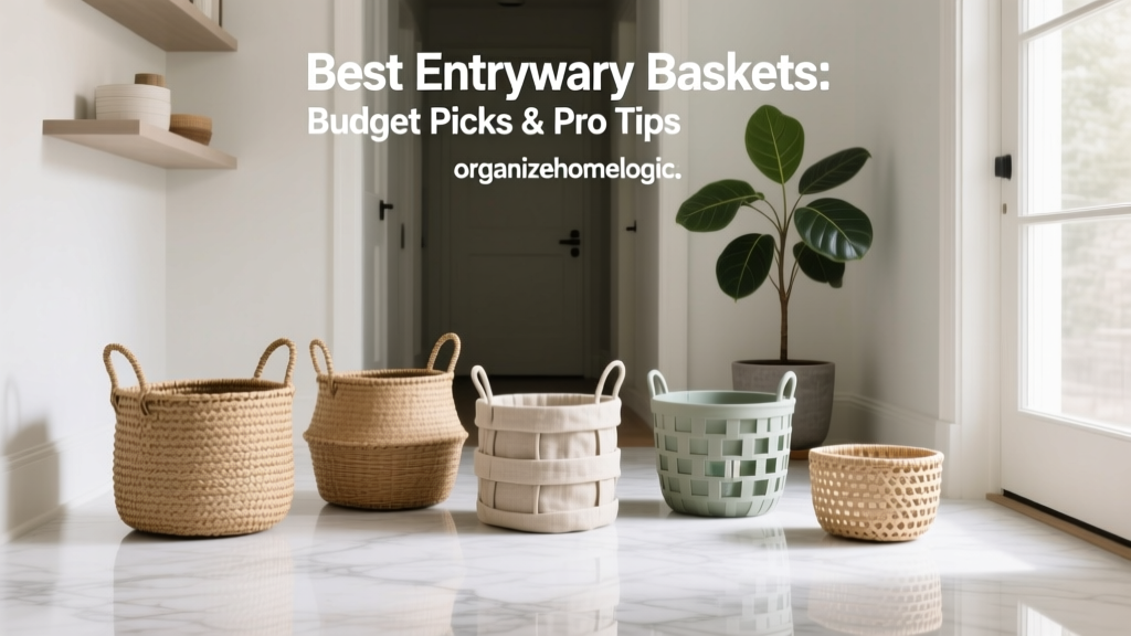 Best Entryway Baskets: Budget Picks & Pro Tips