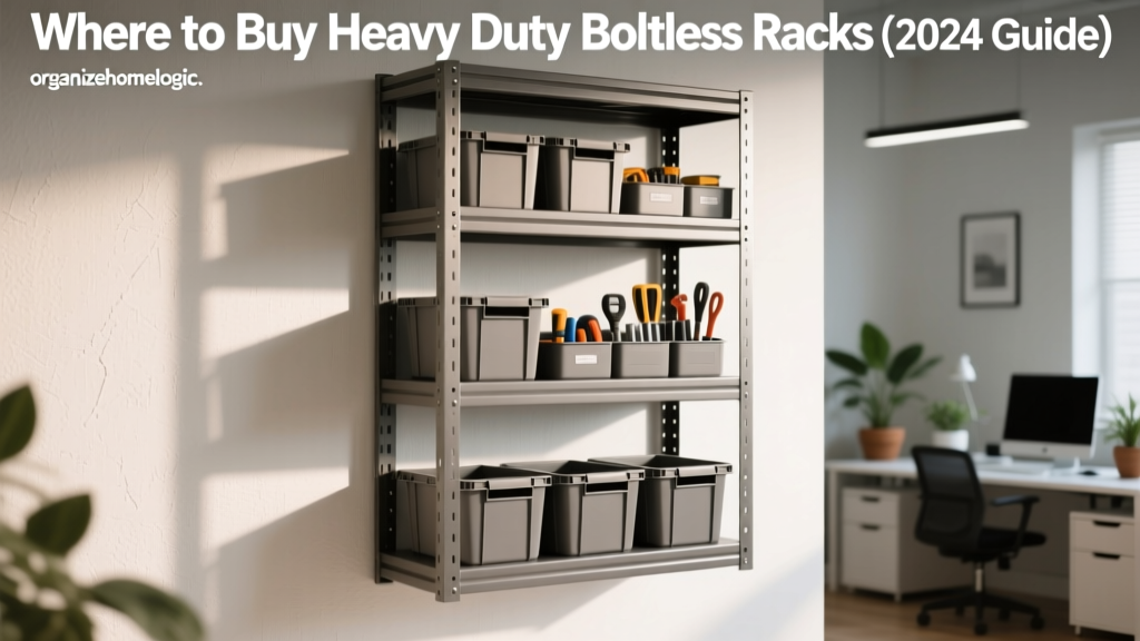 Where to Buy Heavy Duty Boltless Racks (2024 Guide)