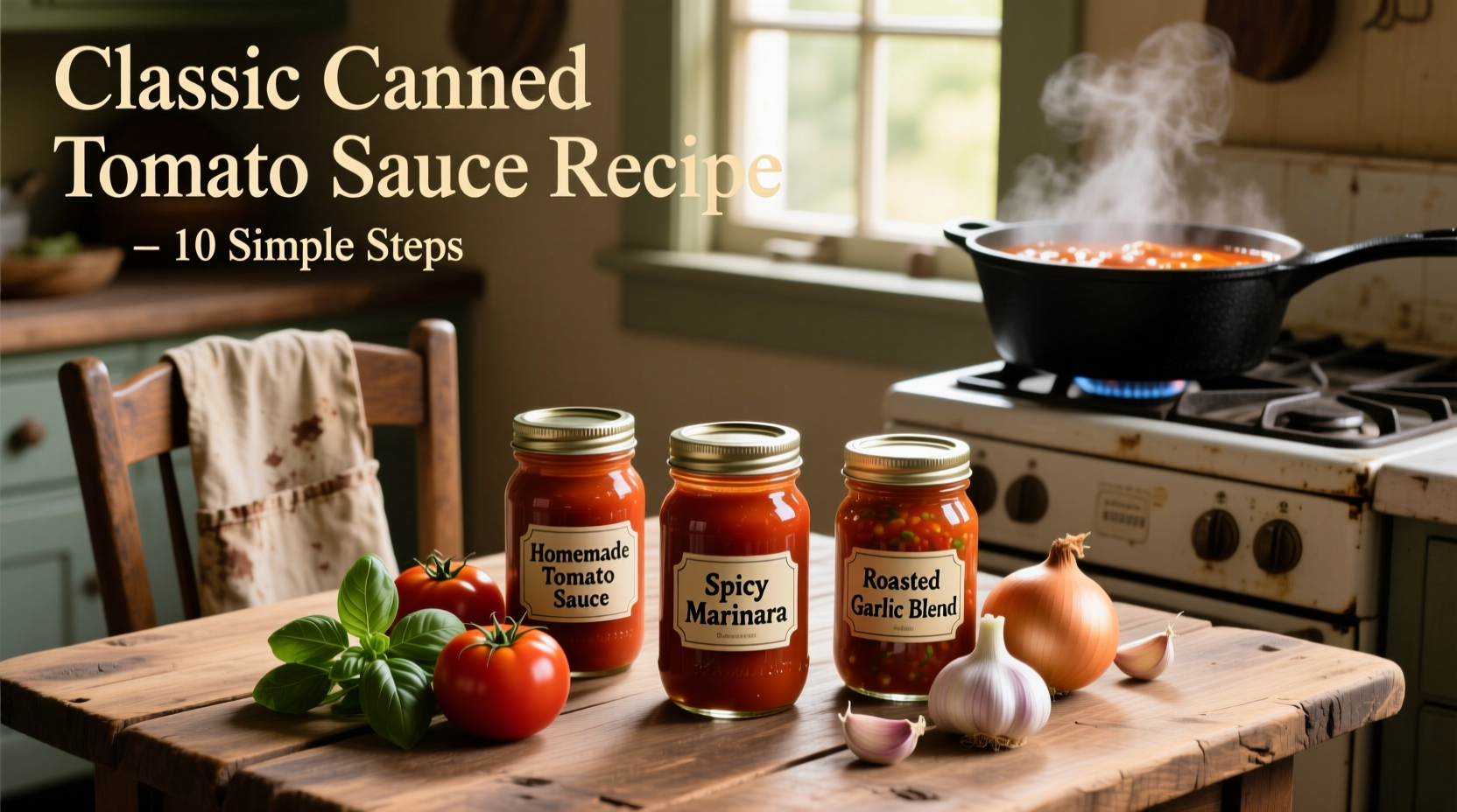 Safe Canning Recipes for Tomato Sauce: Step-by-Step Guide