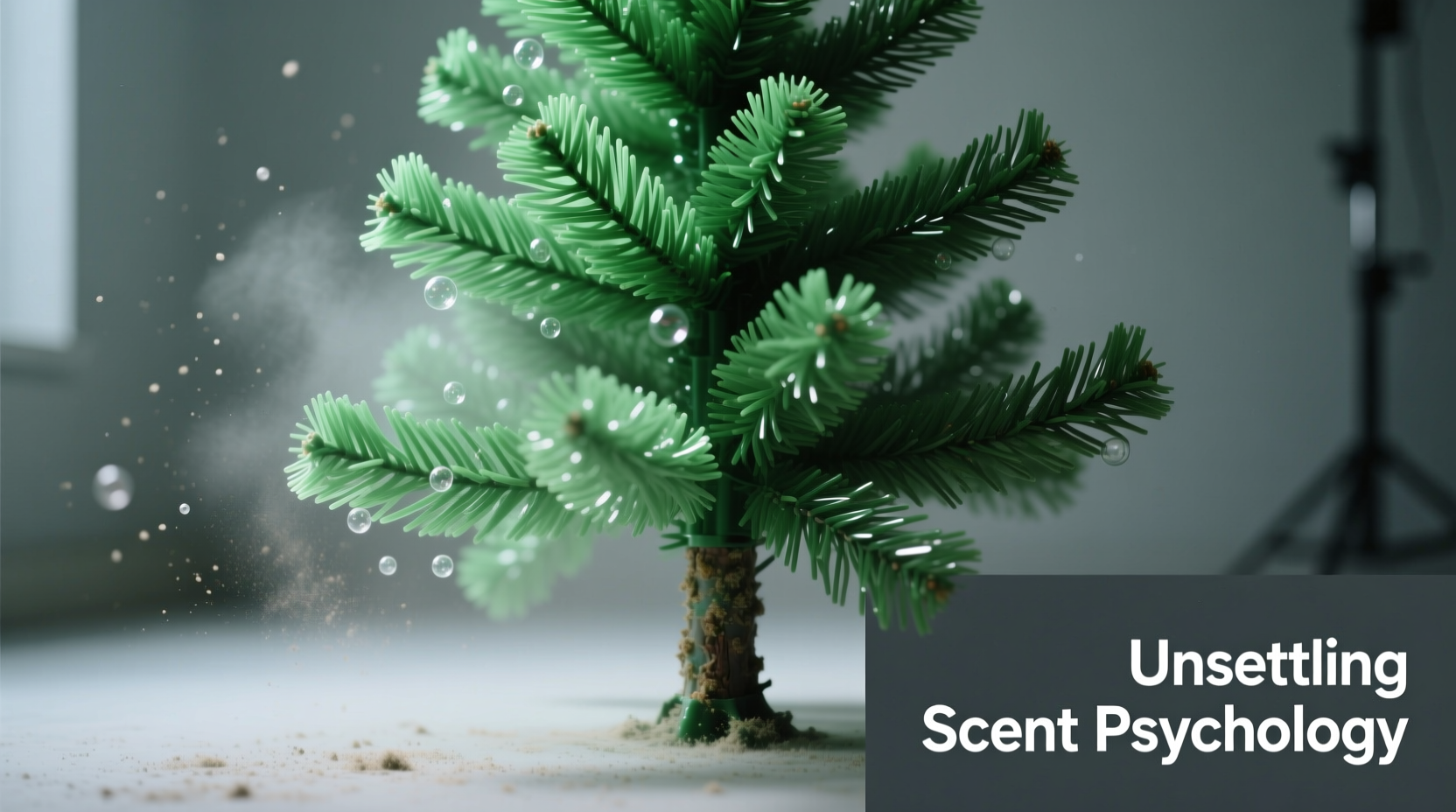 why do some find the smell of artificial trees unsettling scent psychology