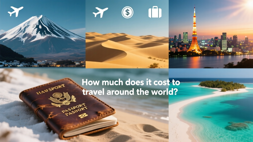 How Much Does It Cost To Travel Around The World: A Realistic, Region-by-Region Breakdown