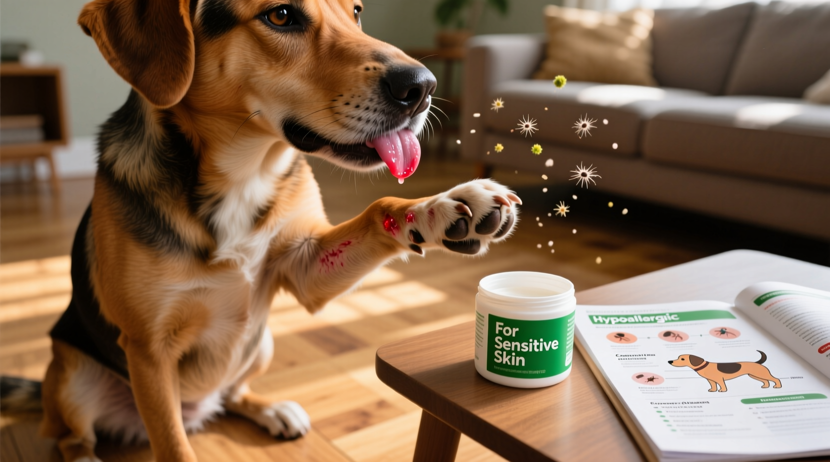 why do dogs lick their paws constantly allergy triggers and fixes