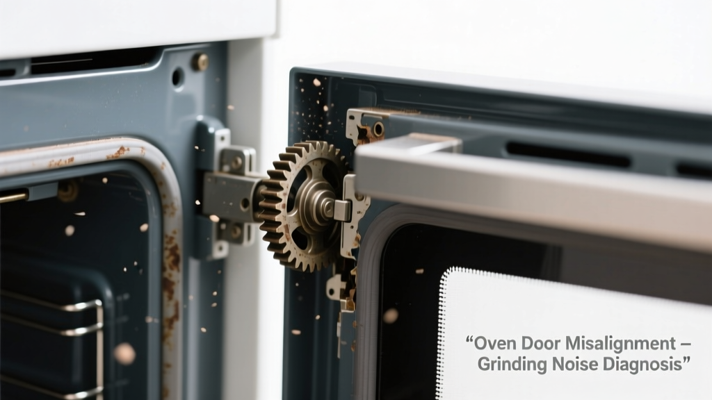 Oven Door Won’t Close & Makes Grinding Noise: Quick Diagnosis