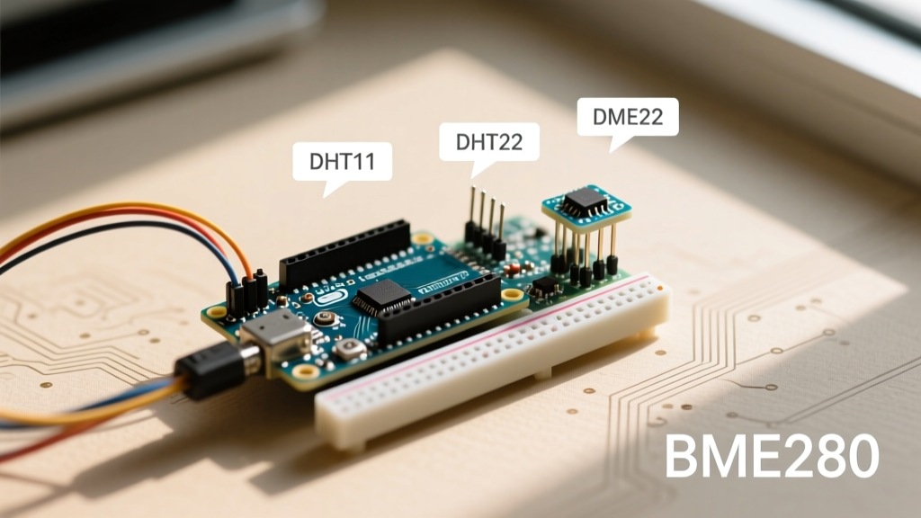 DHT11 Sensor Arduino Showdown: Vs DHT22 & BME280